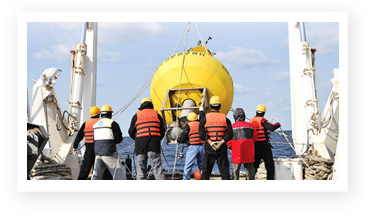 독도 해양관측부이 설치