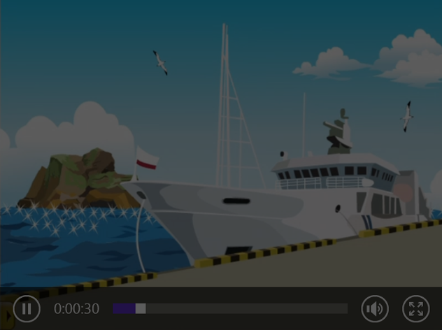 Animation: Traveling Dokdo with Pictures